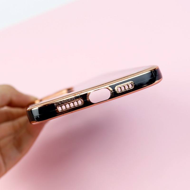 قاب طرحدار My Case محافظ لنزدار iPhone 13 Pro Max مشکی