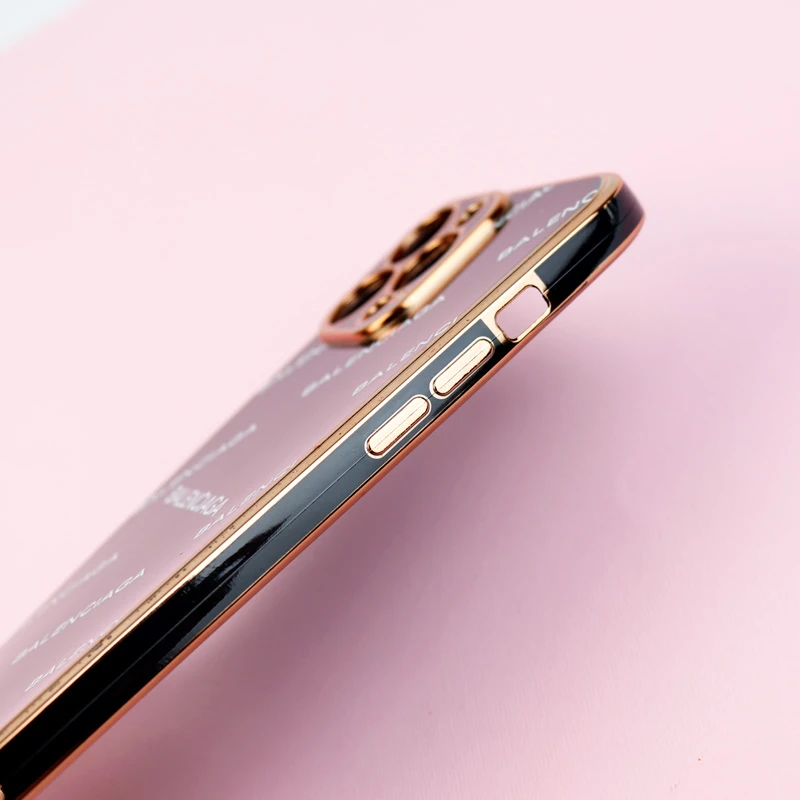 قاب طرحدار My Case محافظ لنزدار iPhone 13 Pro Max مشکی