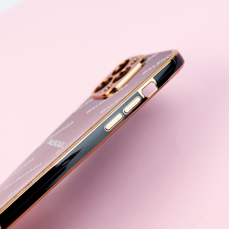 قاب طرحدار My Case محافظ لنزدار iPhone 13 Pro Max مشکی