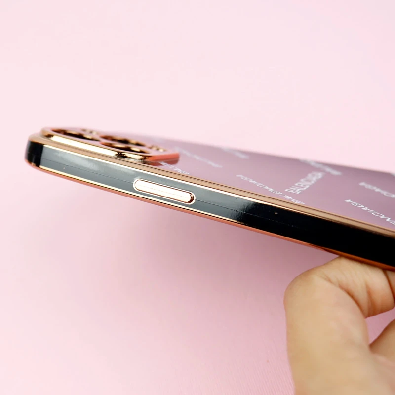 قاب طرحدار My Case محافظ لنزدار iPhone 13 Pro Max مشکی