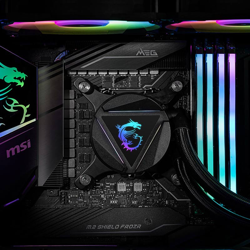فن خنک کننده CPU ام اس آی MSI MAG CORELIQUID 360R V2 ARGB