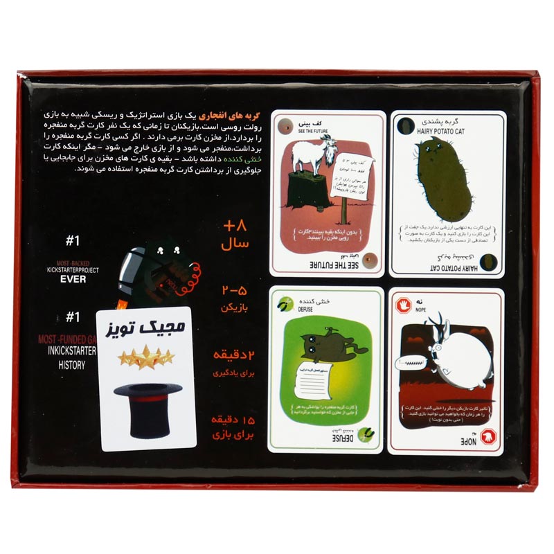 بازی فکری گربه های انفجاری Magic Toys کد 1