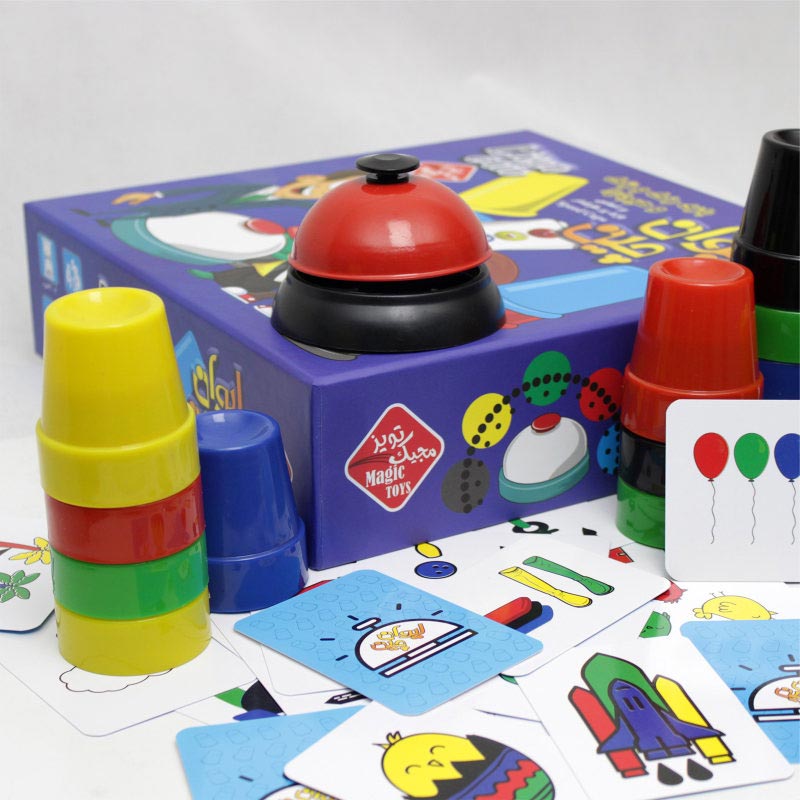 بازی فکری لیوان چین Magic Toys