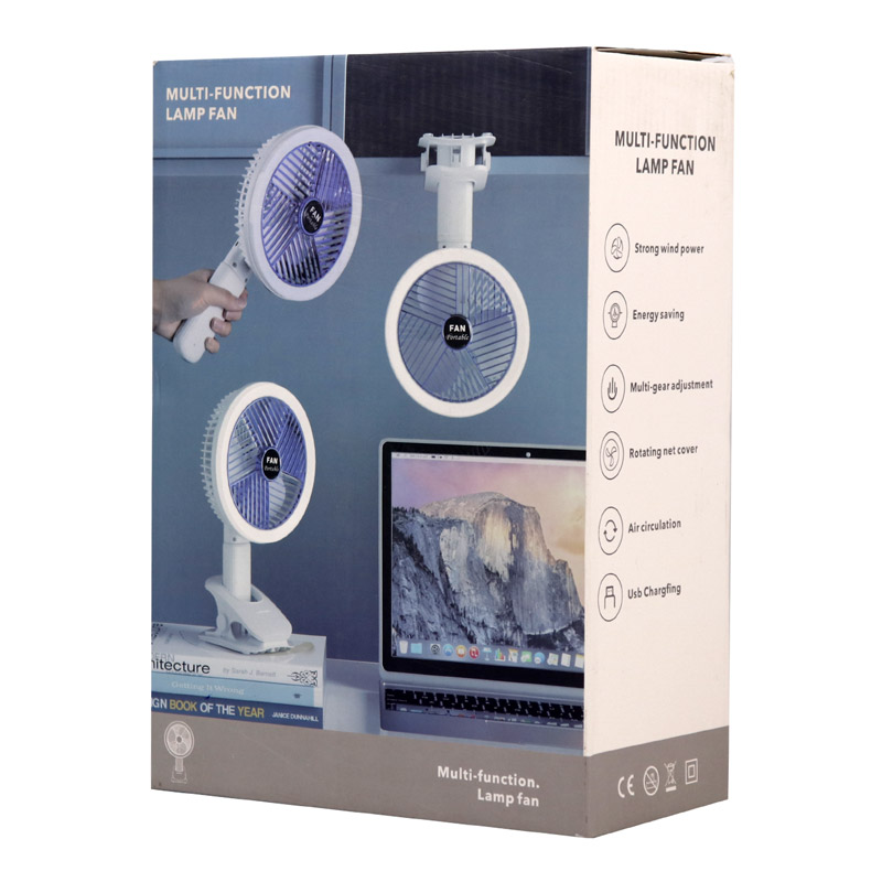 پنکه رومیزی شارژی Multifunction Lamp Fan