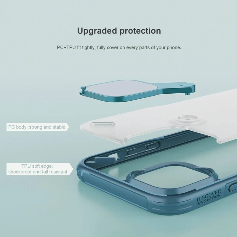 قاب اورجینال ضد ضربه Nillkin Cyclops استندشو iPhone 13