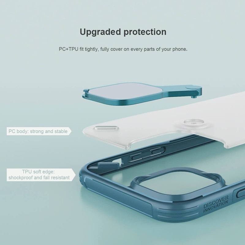 قاب اورجینال ضد ضربه Nillkin Cyclops استندشو iPhone 13
