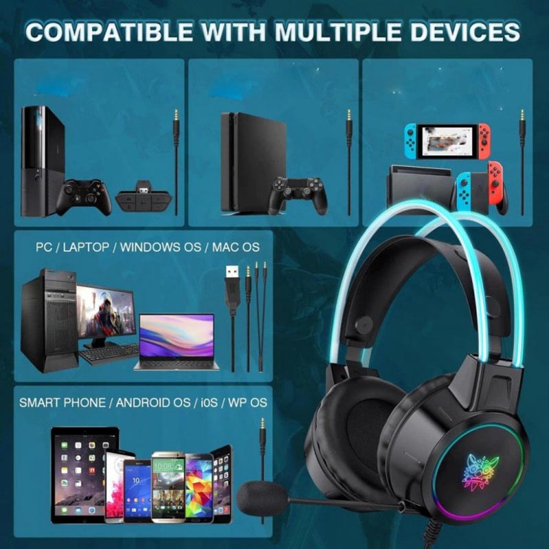 هدست گیمینگ سیم دار Onikuma X15 Pro