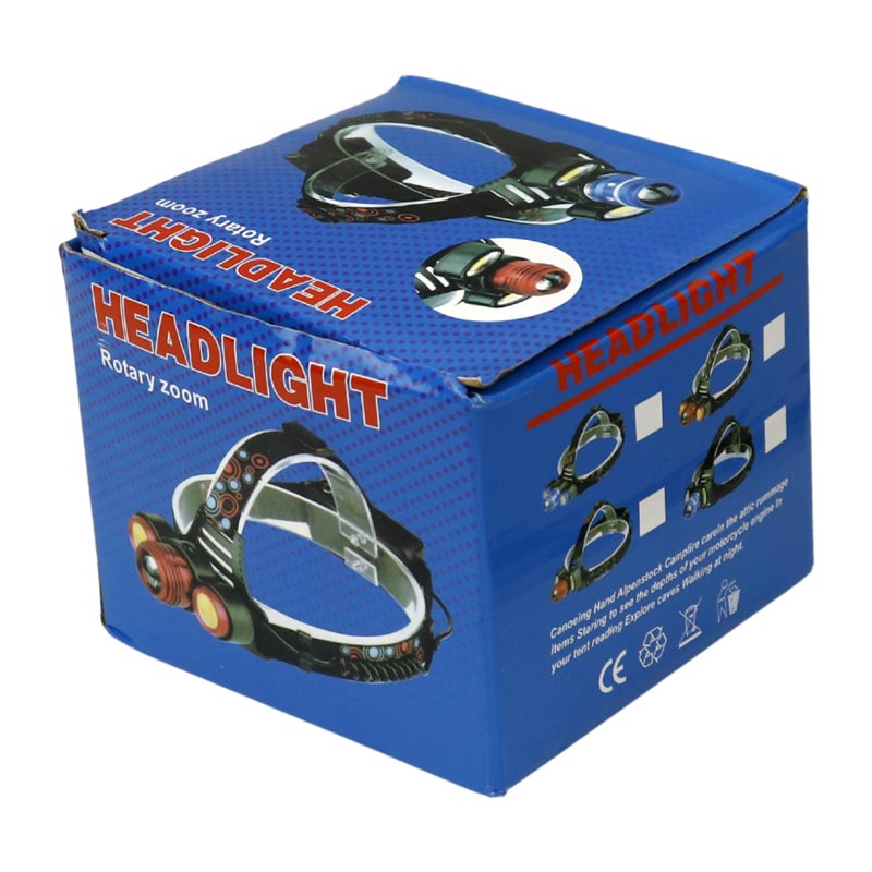 چراغ قوه پیشانی هدلایت شارژی P.O.L 50000W