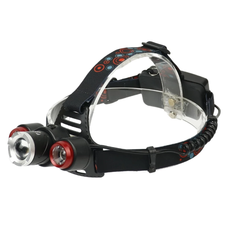 چراغ قوه پیشانی هدلایت شارژی P.O.L 50000W