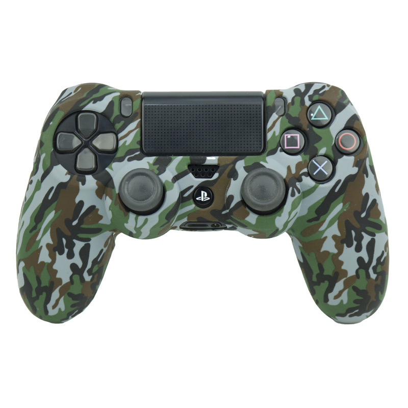 روکش دسته بازی PS4 طرح چریکی سبز طوسی کد 47