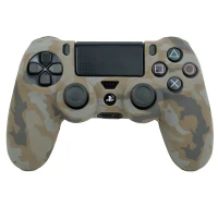 روکش دسته بازی PS4 طرح چریکی قهوه ای طوسی کد 48