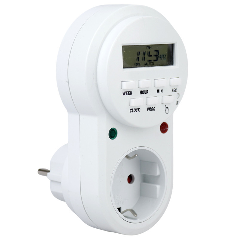 پریز تایمر دار دیجیتال هفتگی Pars Arvand