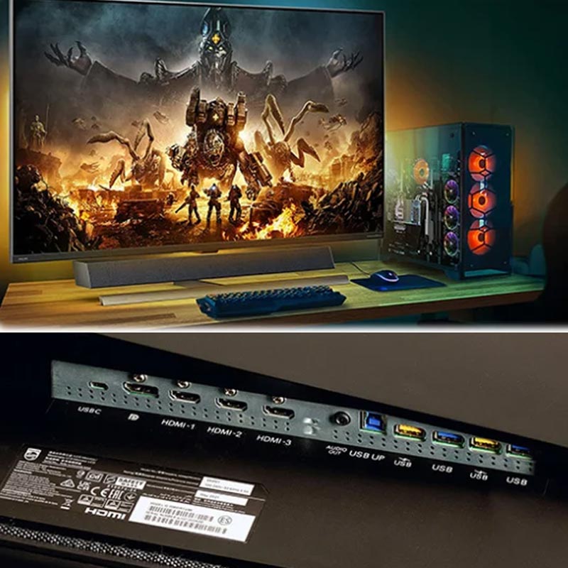 مانیتور گیمینگ فیلیپس 559M1RYV/75 سایز 55 اینچ