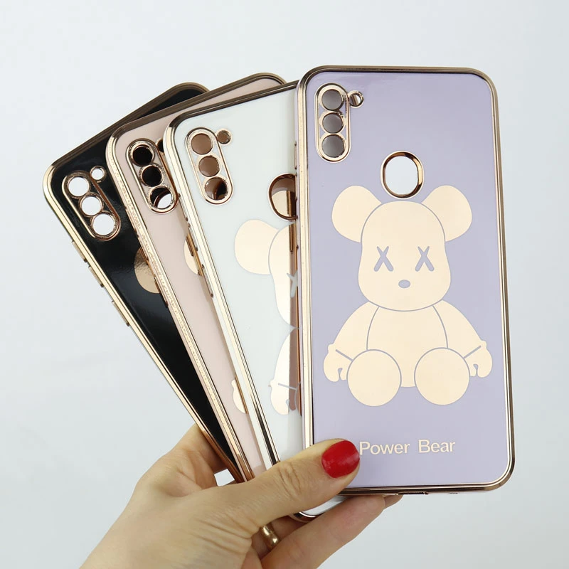 قاب My Case Power Bear سامسونگ Galaxy A03 Core محافظ لنزدار