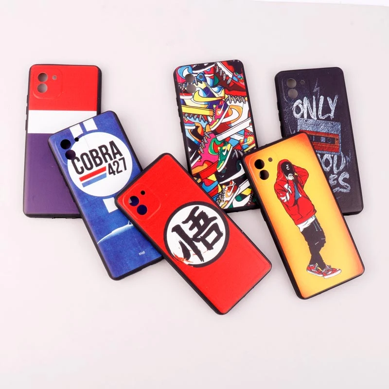 قاب سامسونگ Galaxy A03 دور ژله ای طرح دار پسرانه محافظ لنزدار ایرانی