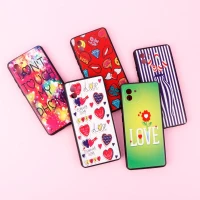 قاب دور ژله ای طرحدار دخترانه محافظ لنزدار ایرانی Samsung Galaxy A03