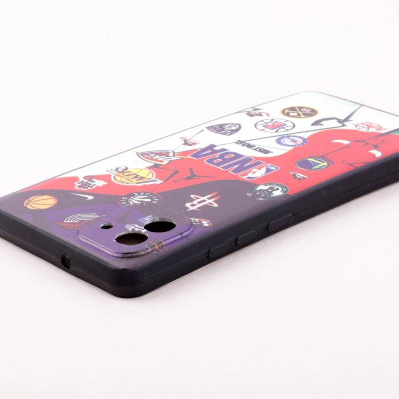 قاب سامسونگ Galaxy A03 دور ژله ای طرح دار پسرانه محافظ لنزدار ایرانی