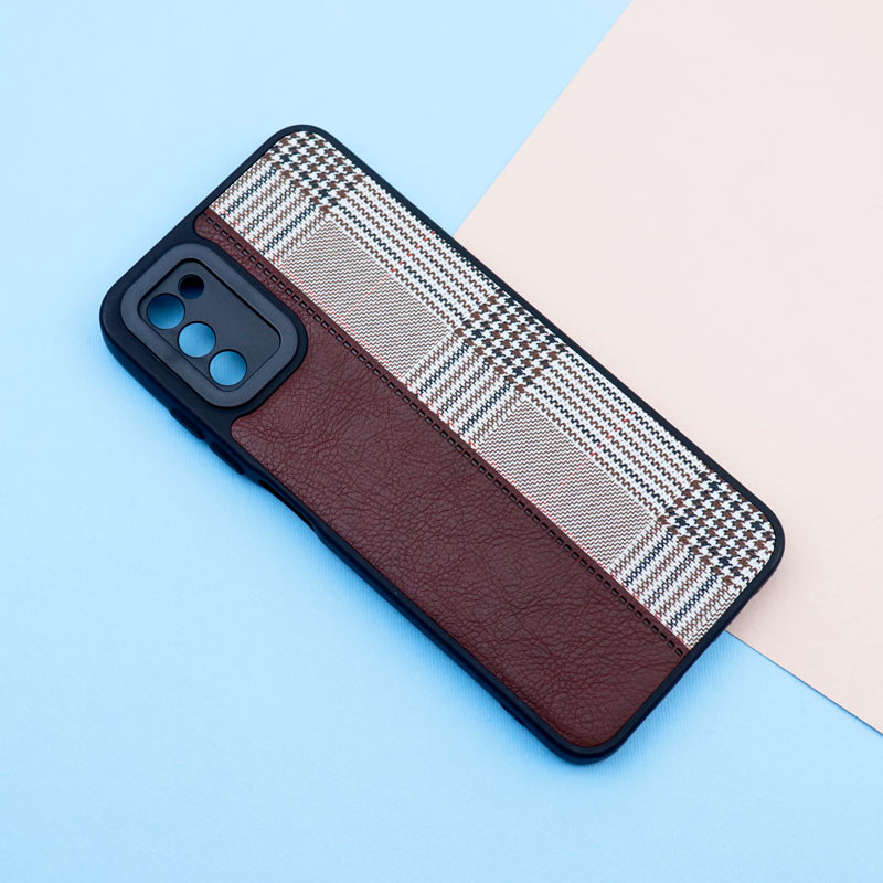 قاب چرمی پارچه ای محافظ لنزدار Samsung Galaxy A03s