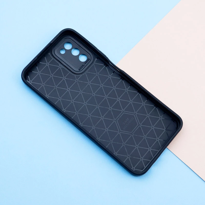 قاب چرمی پارچه ای محافظ لنزدار Samsung Galaxy A03s