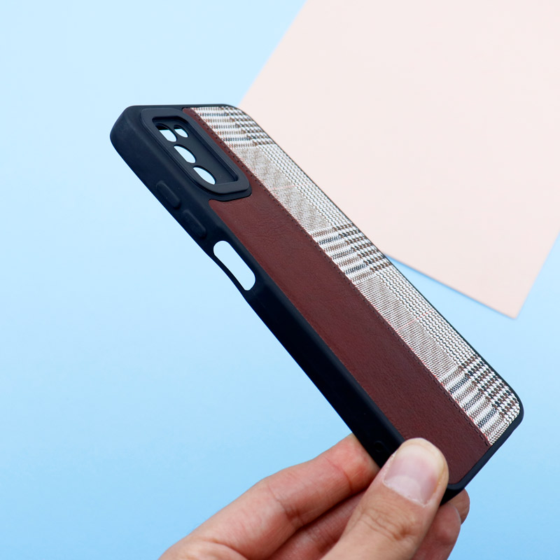 قاب چرمی پارچه ای محافظ لنزدار Samsung Galaxy A03s