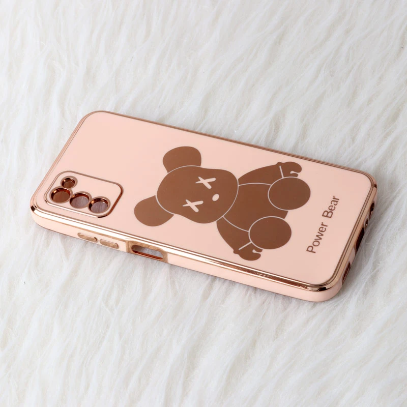 قاب My Case Power Bear سامسونگ Galaxy A03s / A02s محافظ لنزدار