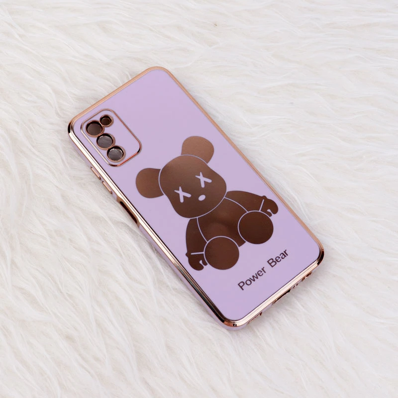 قاب My Case Power Bear سامسونگ Galaxy A03s / A02s محافظ لنزدار