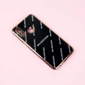 قاب طرحدار My Case محافظ لنزدار Samsung Galaxy A10s مشکی