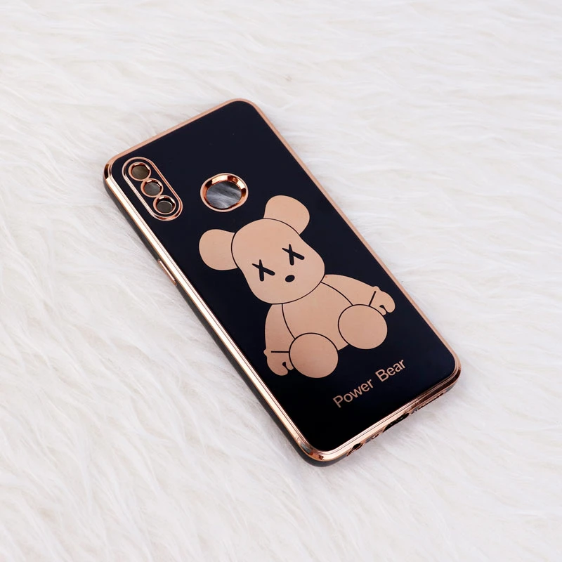 قاب My Case Power Bear سامسونگ Galaxy A10s محافظ لنزدار