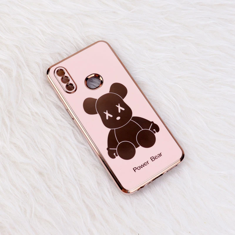 قاب My Case Power Bear سامسونگ Galaxy A10s محافظ لنزدار