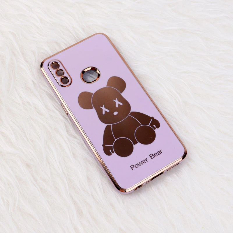 قاب My Case Power Bear سامسونگ Galaxy A10s محافظ لنزدار