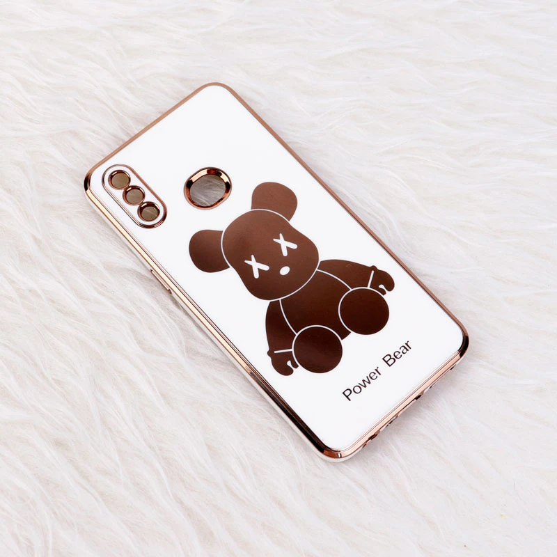 قاب My Case Power Bear سامسونگ Galaxy A10s محافظ لنزدار