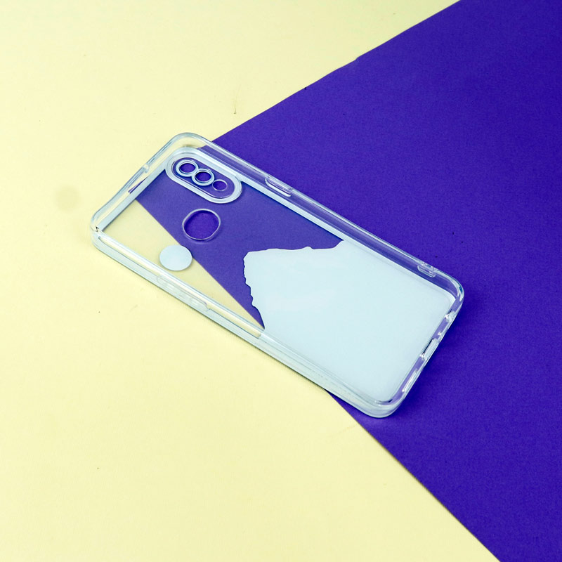 قاب ژله ای شفاف طرح کوهستان محافظ لنزدار Samsung Galaxy A10s