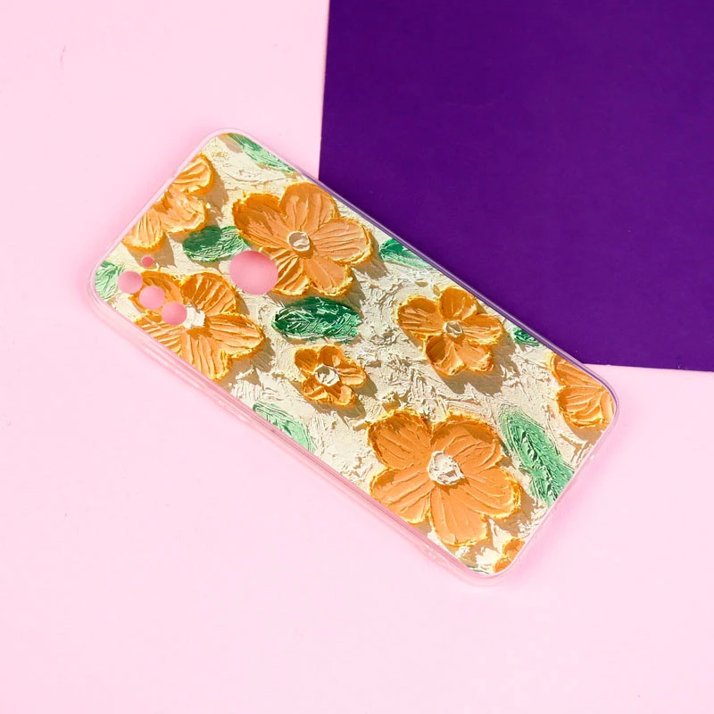 قاب ژله ای طرحدار گل برجسته محافظ لنزدار Samsung Galaxy A11
