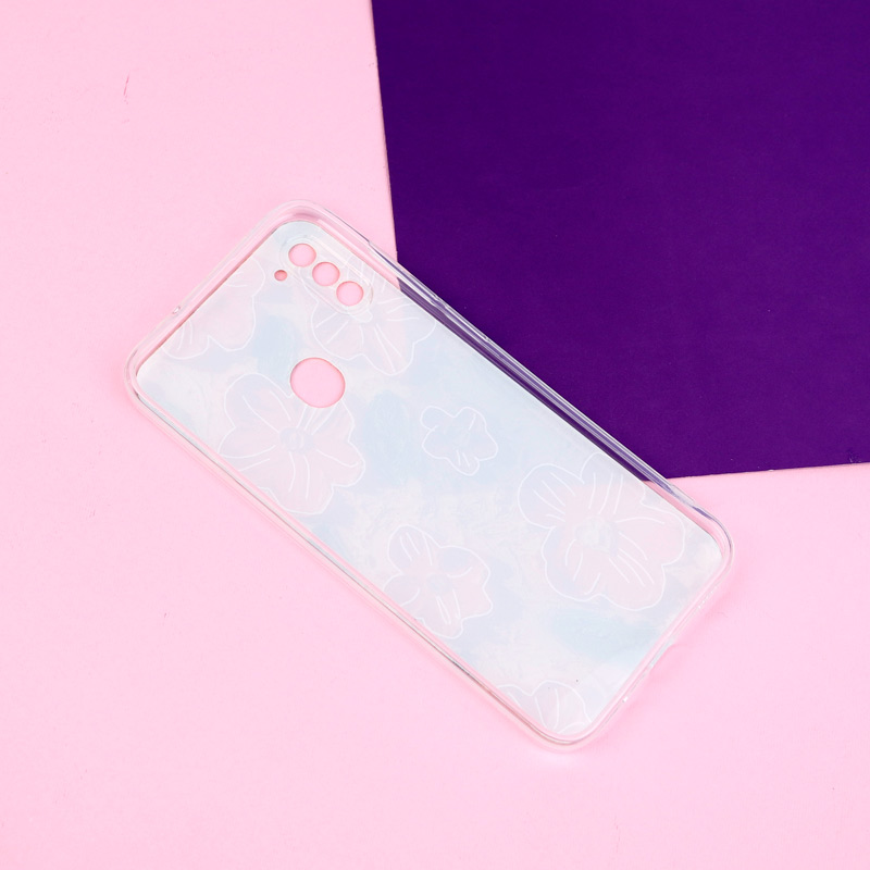 قاب ژله ای طرحدار گل برجسته محافظ لنزدار Samsung Galaxy A11