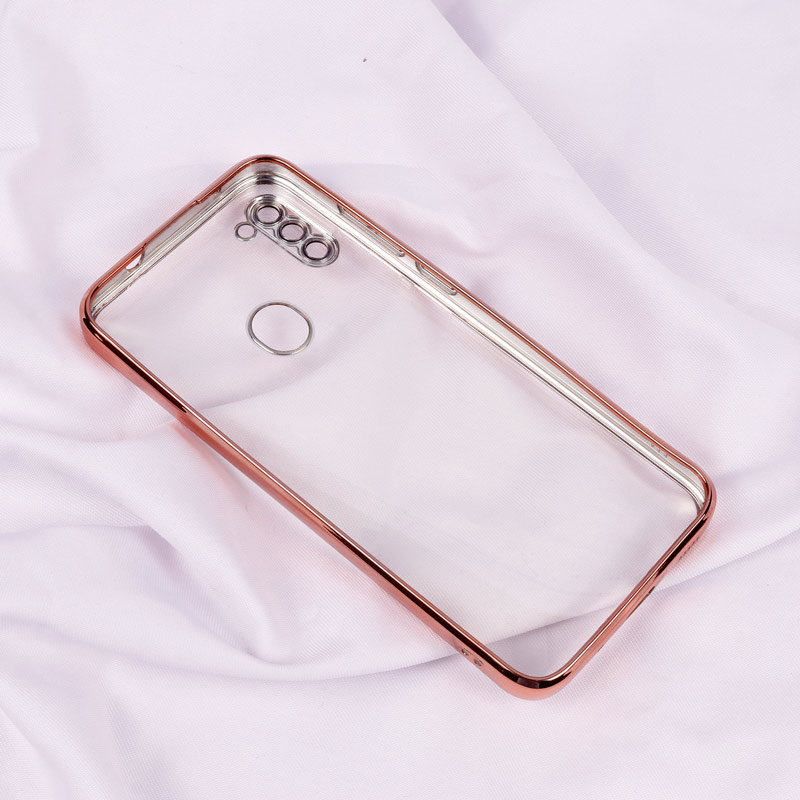 قاب شفاف دور رنگی محافظ لنزدار Samsung Galaxy A11