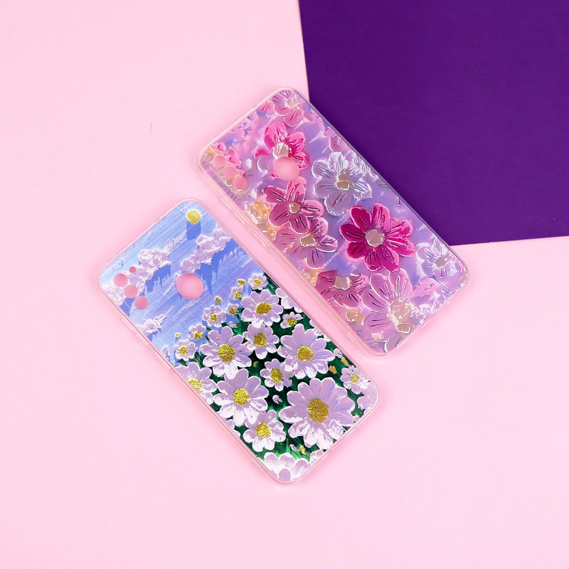 قاب ژله ای طرحدار گل برجسته محافظ لنزدار Samsung Galaxy A11