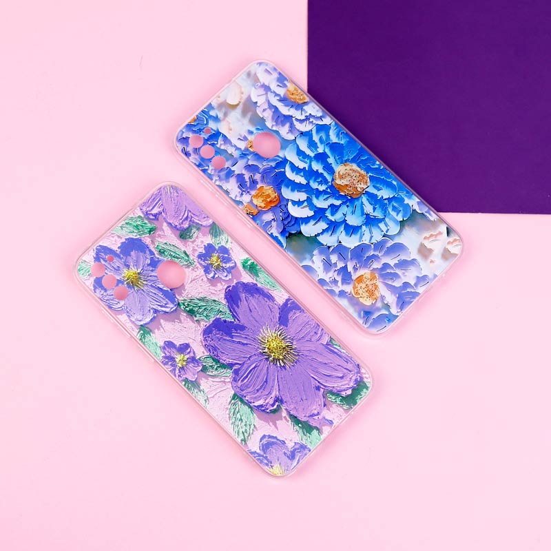 قاب ژله ای طرحدار گل برجسته محافظ لنزدار Samsung Galaxy A11