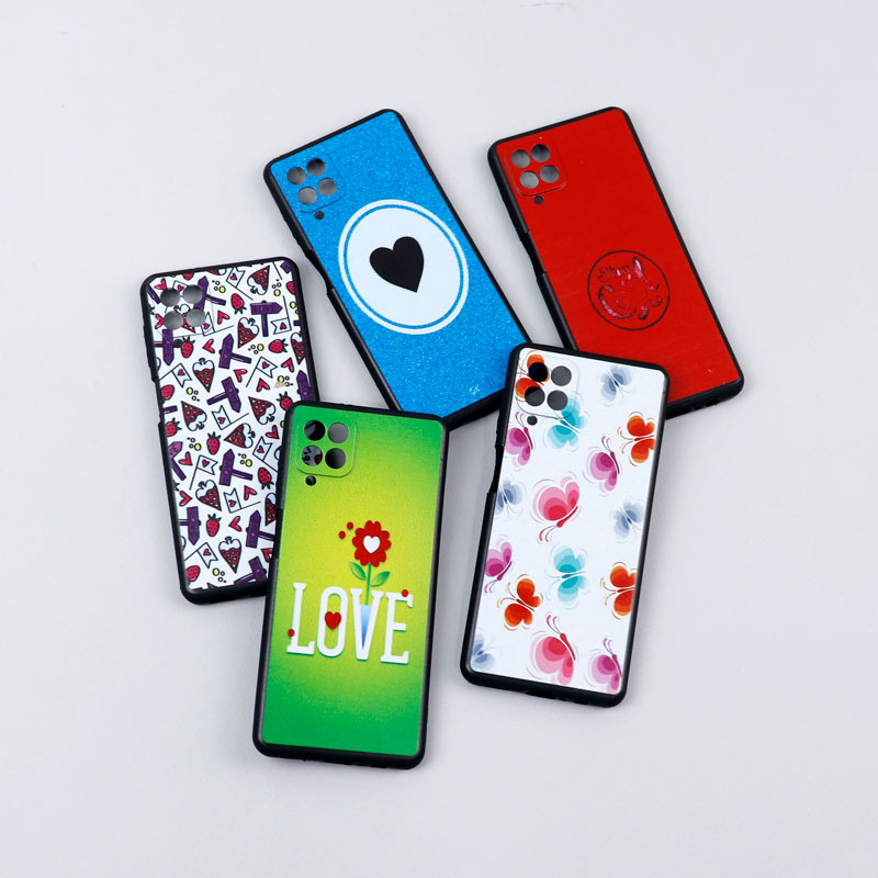 قاب دور ژله ای طرحدار دخترانه محافظ لنزدار ایرانی Samsung Galaxy A12