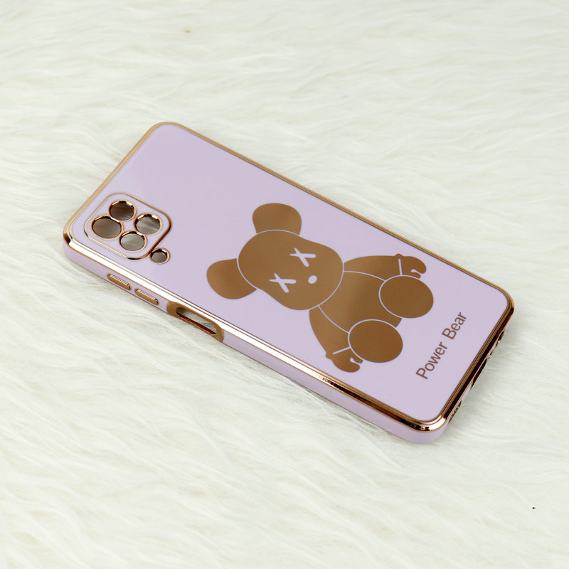 قاب My Case Power Bear محافظ لنزدار Samsung Galaxy A12