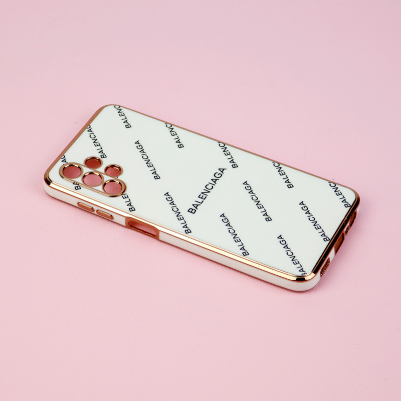 قاب طرحدار My Case محافظ لنزدار Samsung Galaxy A13 4G سفید