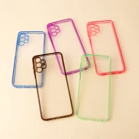 قاب اکریلیک دور رنگی محافظ لنزدار Samsung Galaxy A13 4G