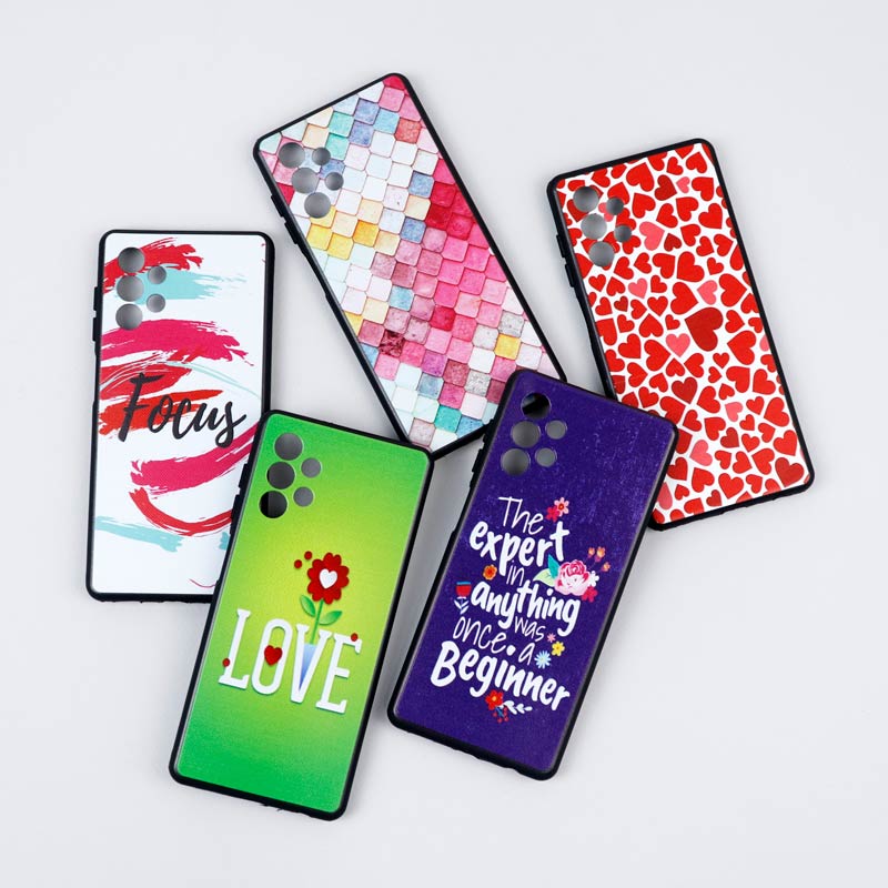 قاب دور ژله ای طرحدار دخترانه محافظ لنزدار ایرانی Samsung Galaxy A13