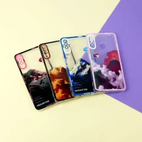 قاب ژله ای شفاف طرح کوهستان محافظ لنزدار Samsung Galaxy A20s