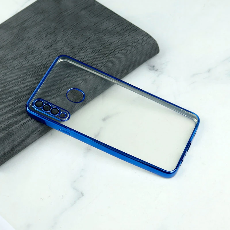 قاب شفاف دور رنگی محافظ لنزدار Samsung Galaxy A20s