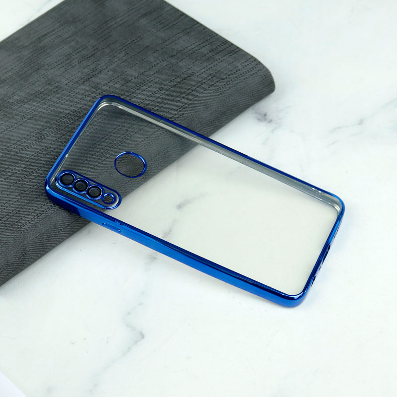 قاب شفاف دور رنگی محافظ لنزدار Samsung Galaxy A20s