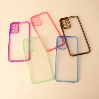 قاب اکریلیک دور رنگی محافظ لنزدار Samsung Galaxy A23