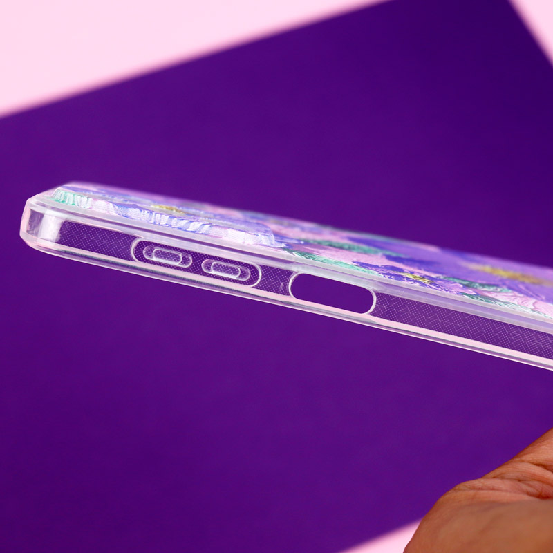 قاب ژله ای طرحدار گل برجسته محافظ لنزدار Samsung Galaxy A23