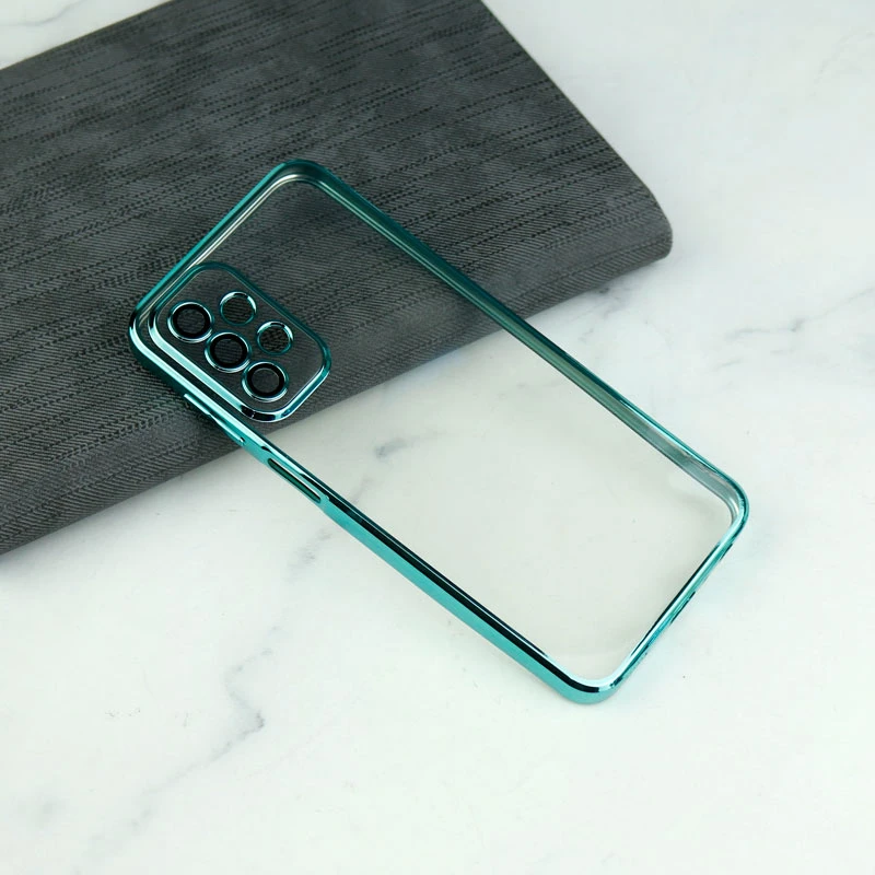 قاب شفاف دور رنگی محافظ لنزدار Samsung Galaxy A23
