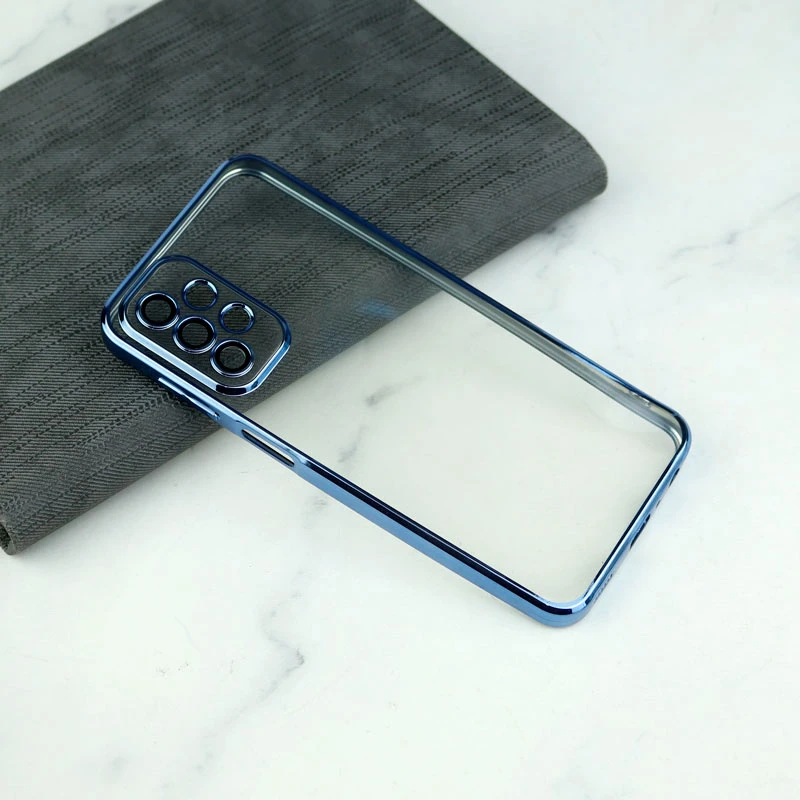 قاب شفاف دور رنگی محافظ لنزدار Samsung Galaxy A23