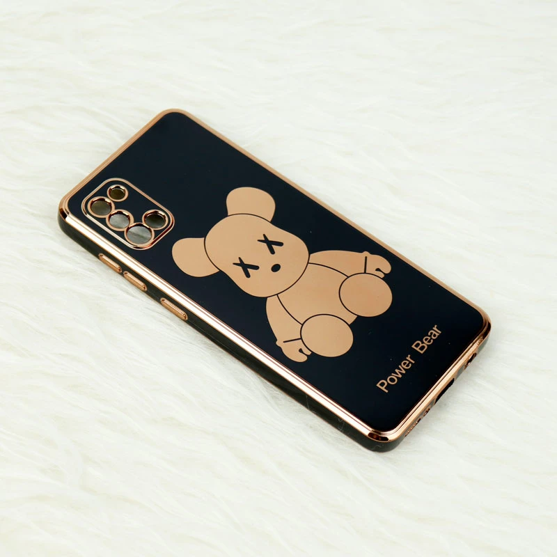 قاب My Case Power Bear سامسونگ Galaxy A31 محافظ لنزدار